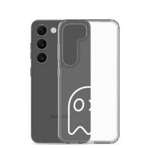 Ghost Mode White - Clear Case for Samsung®