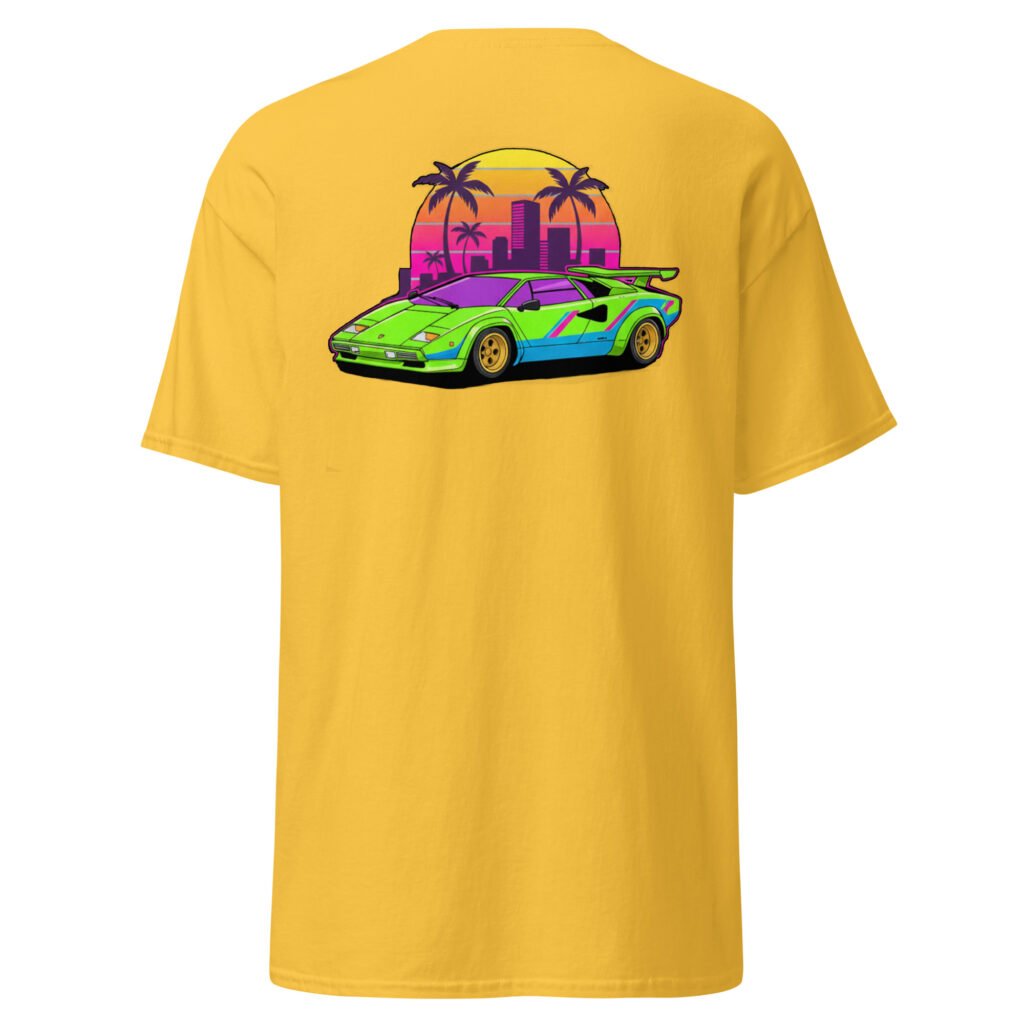 Miami Sunset Back - Classic tee