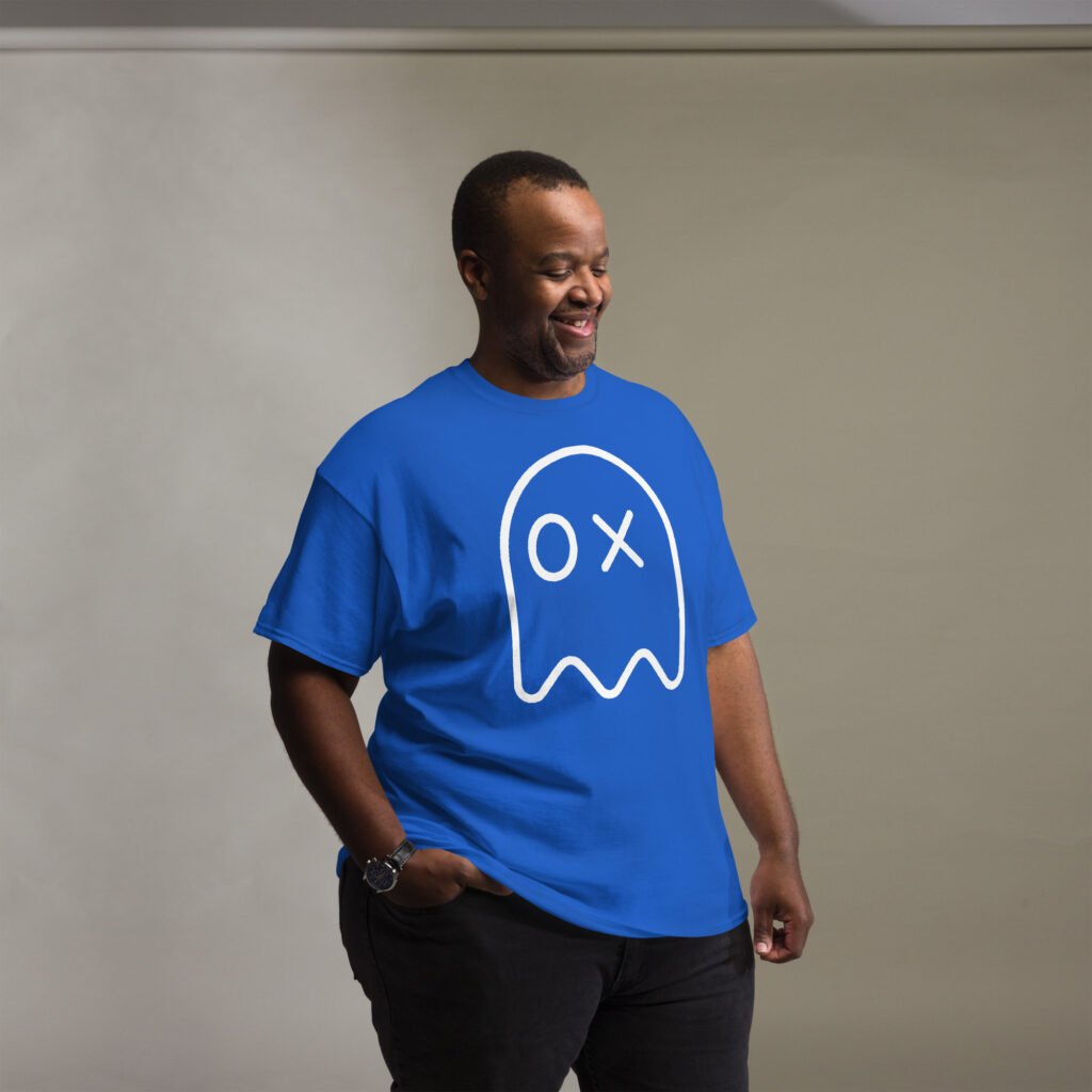Ghost Mode White - Cassic tee