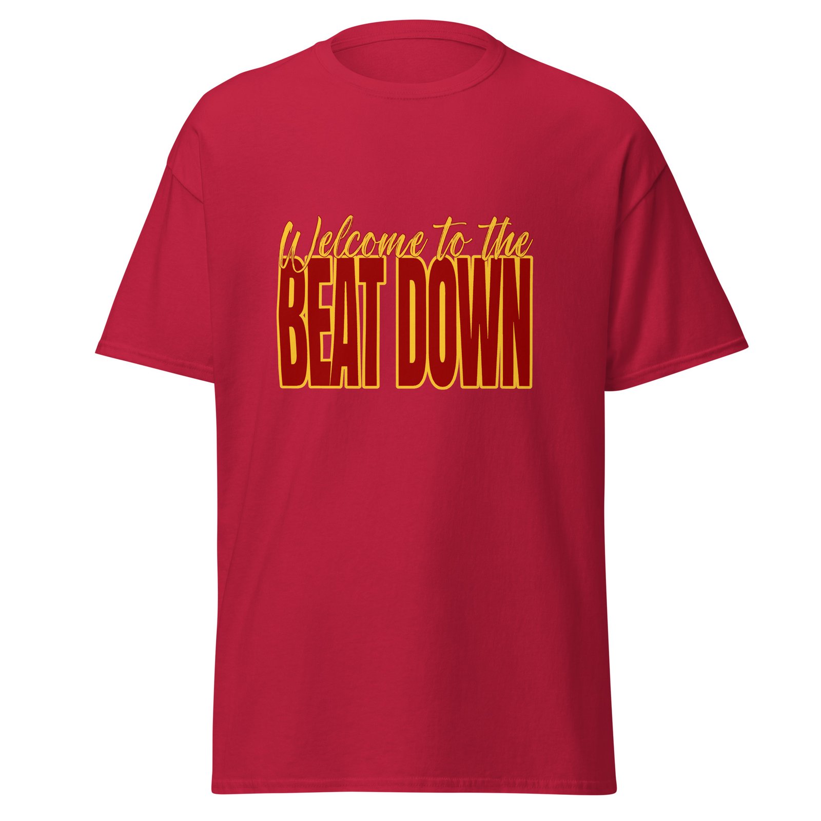 Welcome to the beat down - Unisex classic tee - Image 4